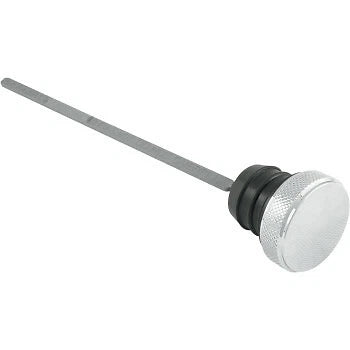 Chrome Custom Peaked Oil Dipstick for Harley Tour Glide Bagger (FLT/Electra Glide) 0710-0115