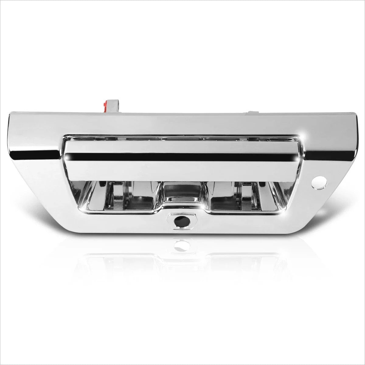 Chrome Rear Door Gate Handle for Ford F150 (2015–2020) w/Key, Camera, LED Hole