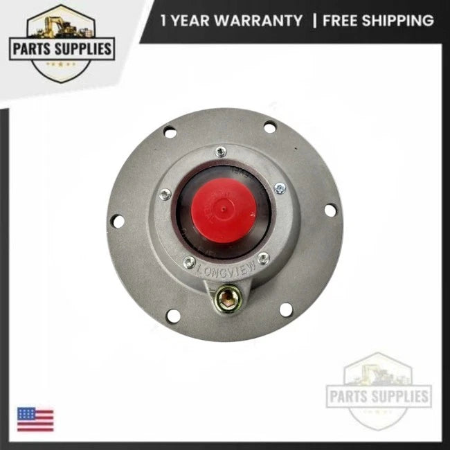 343-4042 Aluminum Axle Hub Cap for Stemco (5.12" Bolt Circle)