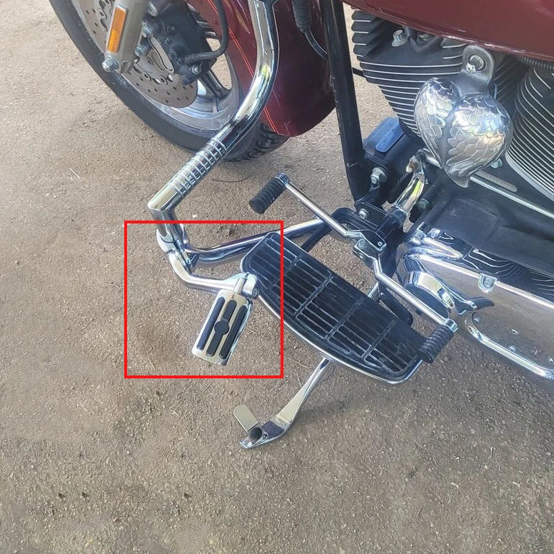 1.25" Highway Foot Pegs for Harley Road Glide, Honda GoldWing GL 1500 (1996–2000)