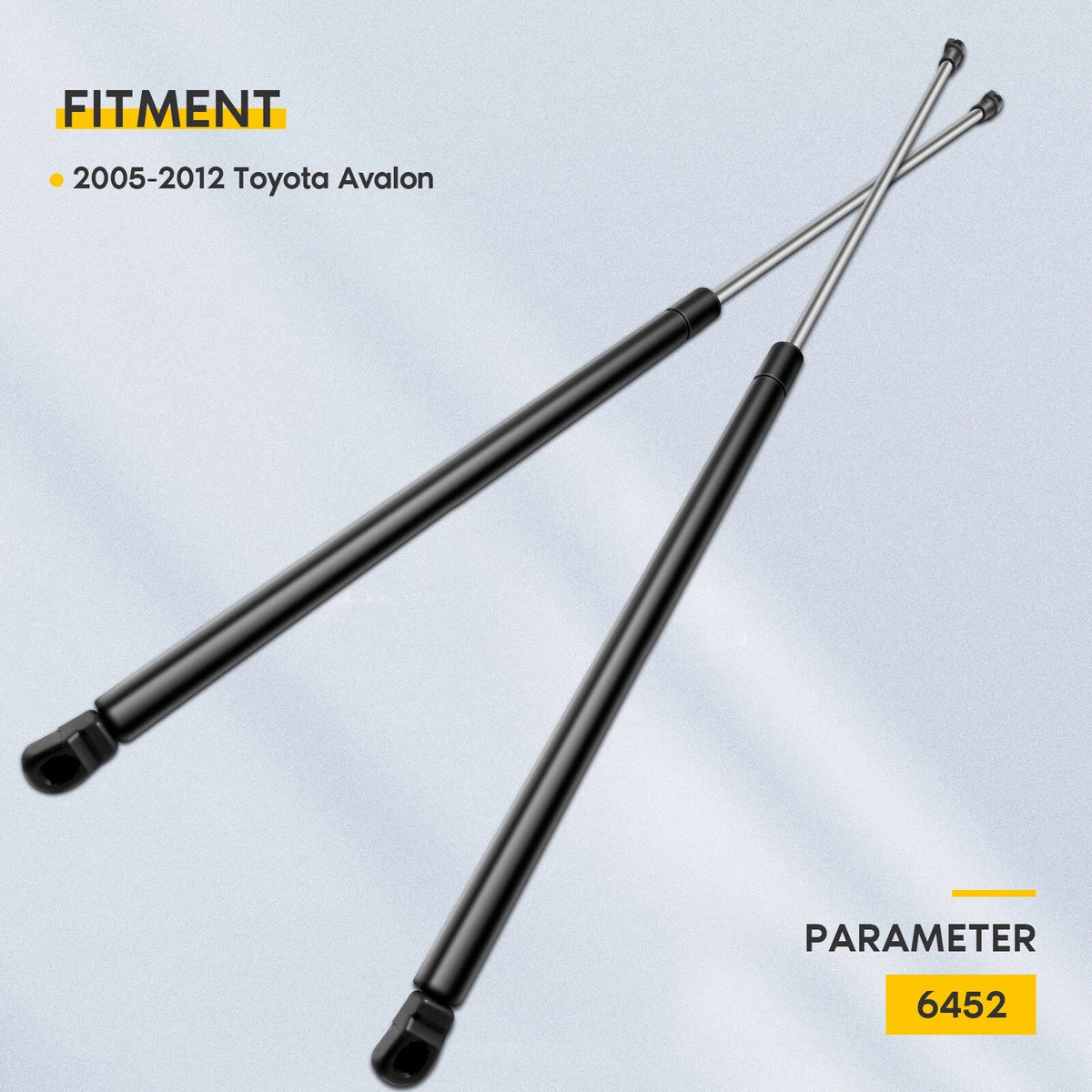 2X Front Hood Lift Supports for Toyota Avalon (2005–2012)