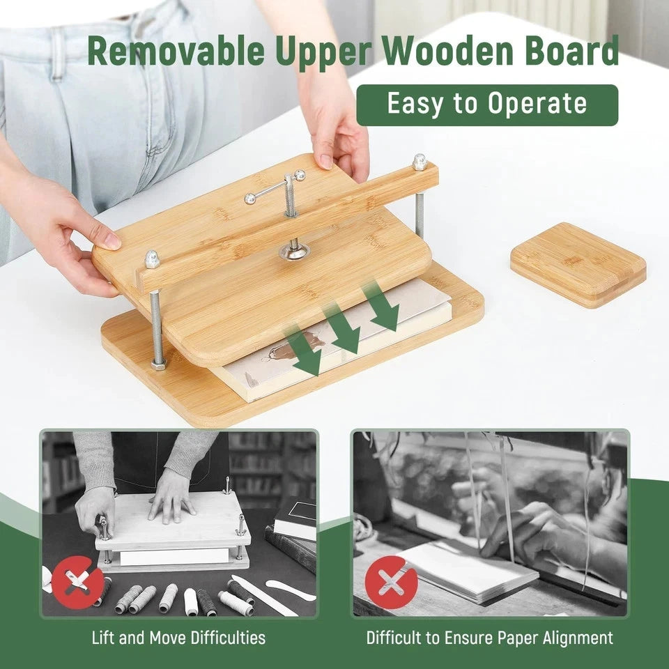 Book Press for Bamboo Binding (11 x 7.9 in)