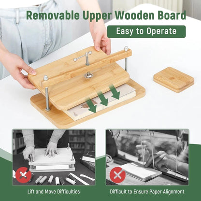 Book Press for Bamboo Binding (11 x 7.9 in)