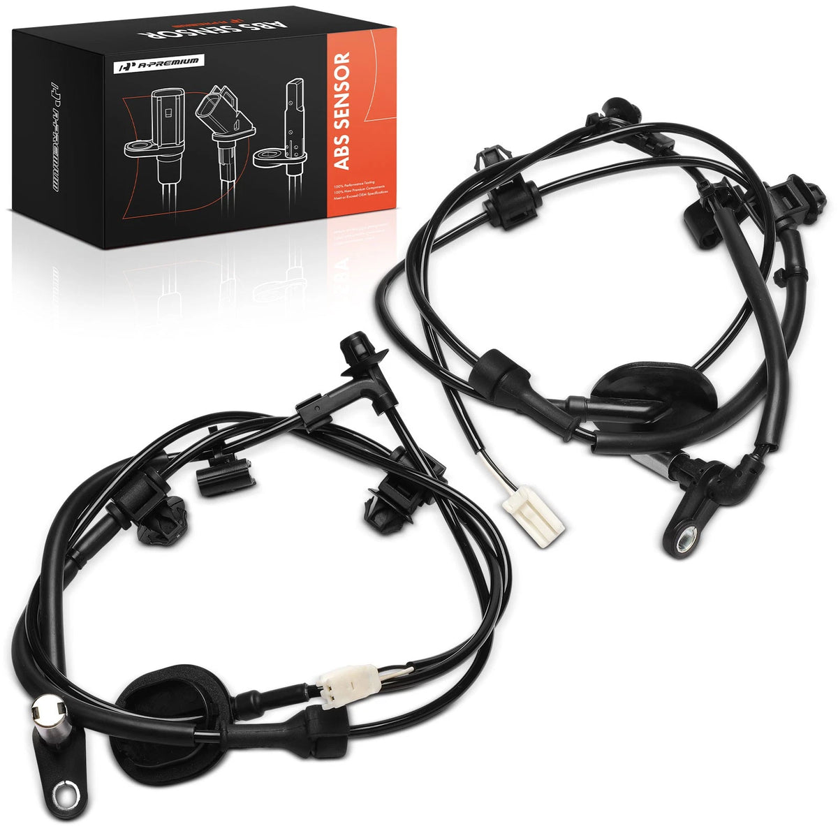 2X Rear ABS Wheel Speed Sensor for Mazda CX-3 (2017–2018) D10H4371YB, D10H4372YB