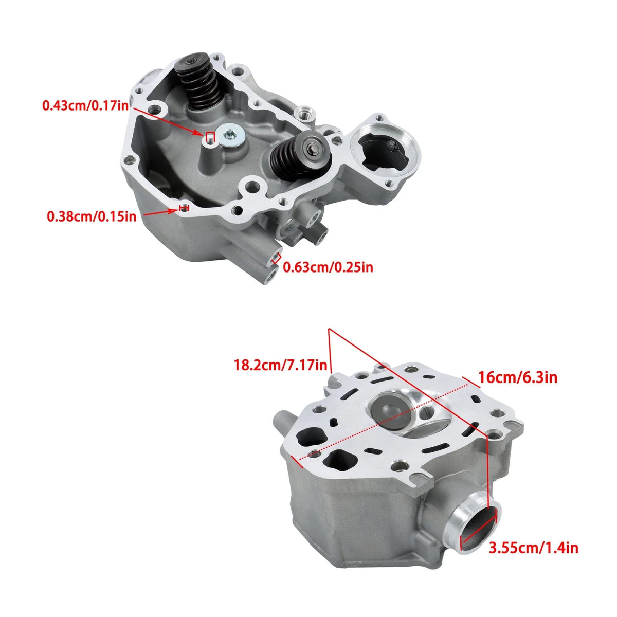 Cylinder Head for Honda TRX420 TRX500 SXS500 (2006–2021) 12200-HP7-A01