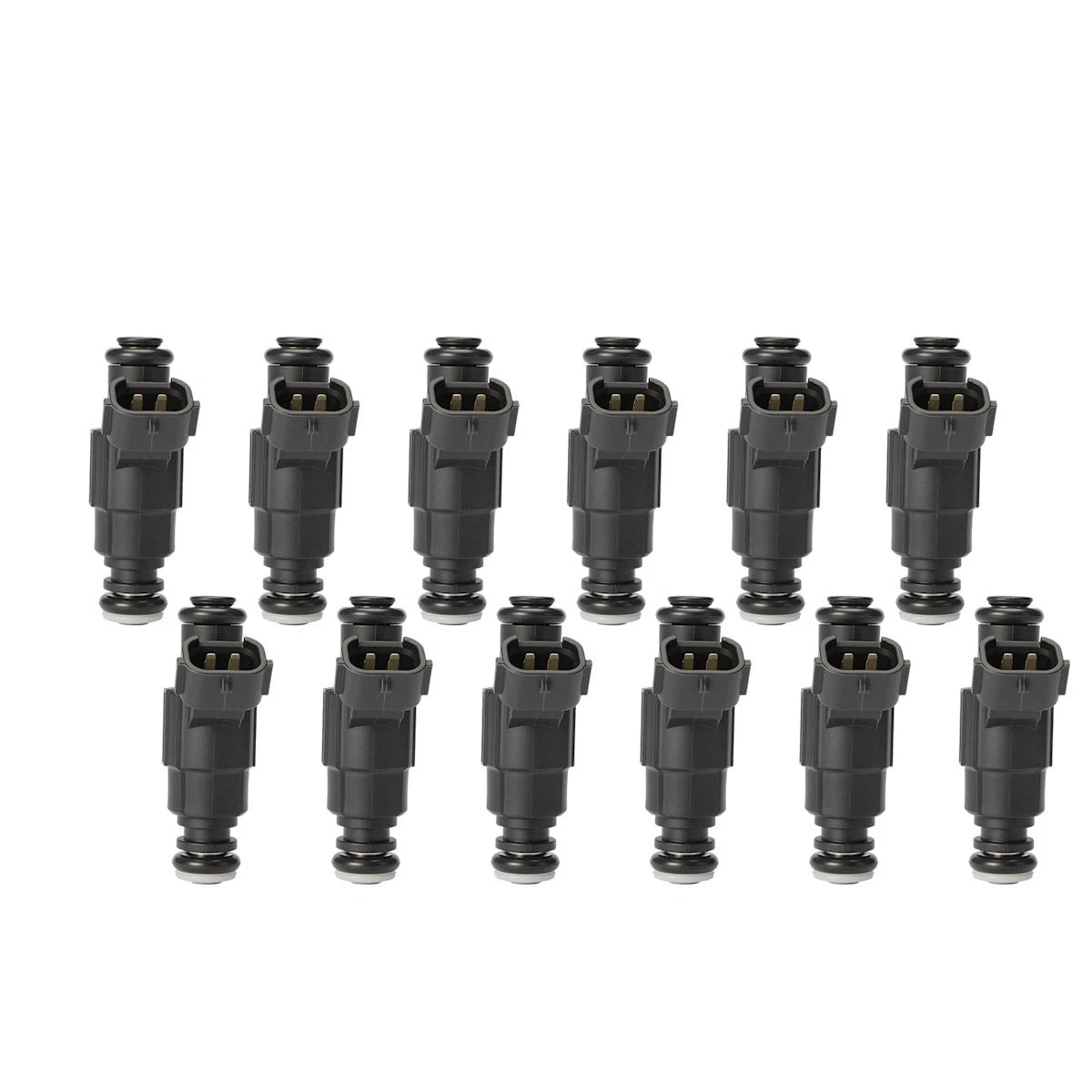 Set of 12 Fuel Injectors for Bentley Continental (2003–2011) 17988939, 0280156227, 07C906031B