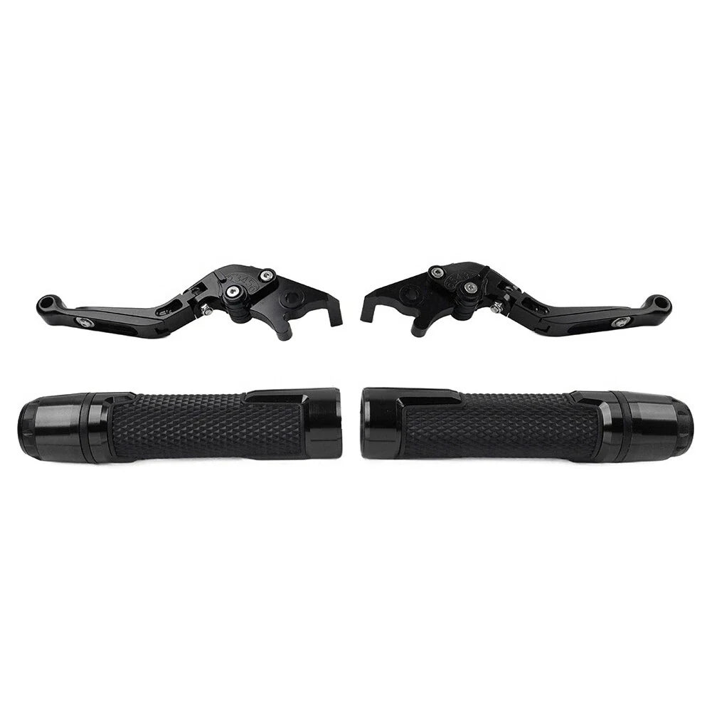 Brake Clutch Levers Handlebar Grip Set for Kawasaki Z650 Z900 (2017–2023)