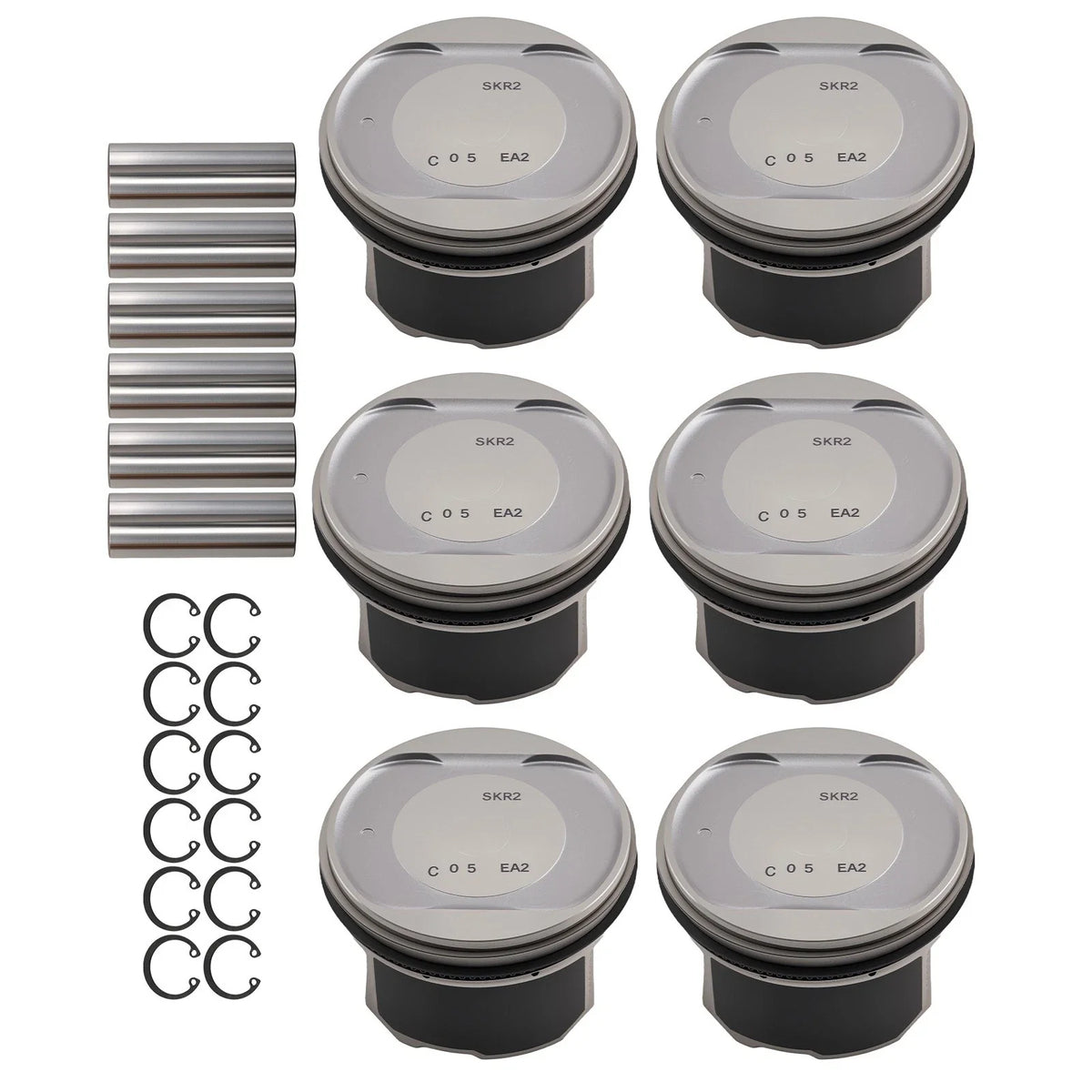 Pistons w/ Rings Set for Nissan Xterra Frontier 2005–2012 VQ40DE