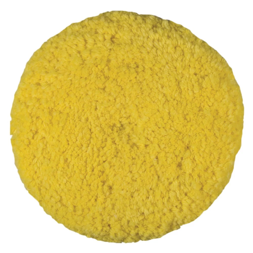 Yellow Medium Cut Wool Buffing Pad for Presta Rotary (890142)