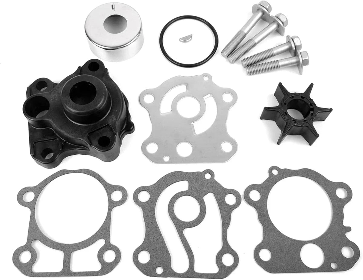 Impeller Repair Kit for Outboard Water Pump (Stainless Steel, Rubber O-rings)