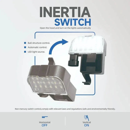 Underhood Light Hood Courtesy with Harnesses for Chevy GMC (2003–2006)