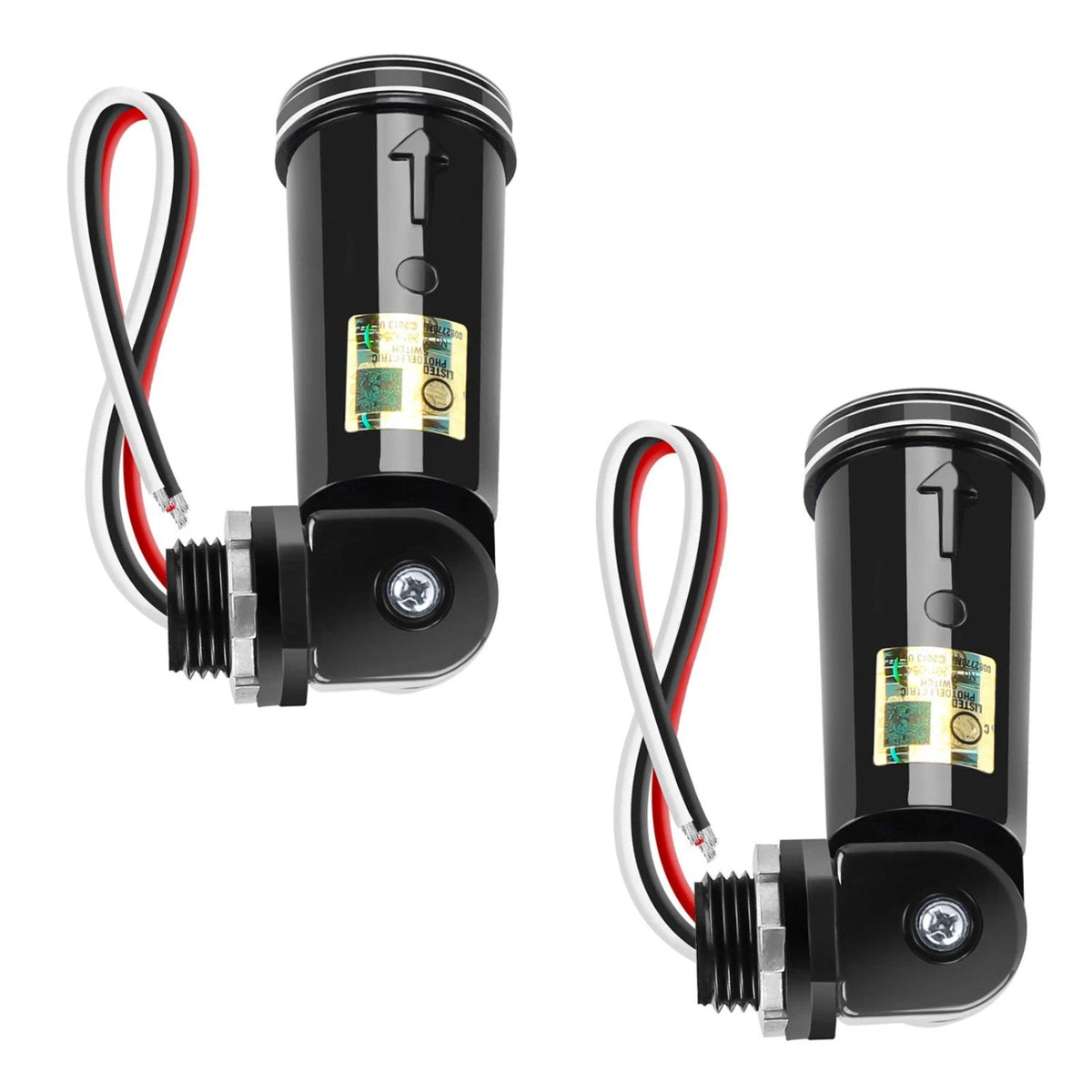 Weatherproof Photocell Sensor for Outdoor Dusk to Dawn Light Switch 120V