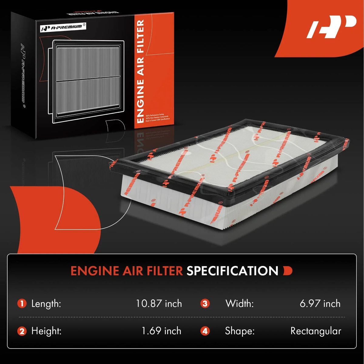 Engine & Activated Carbon Cabin Air Filter for Benz E300 GLC300 GLC350e (2016–2023)