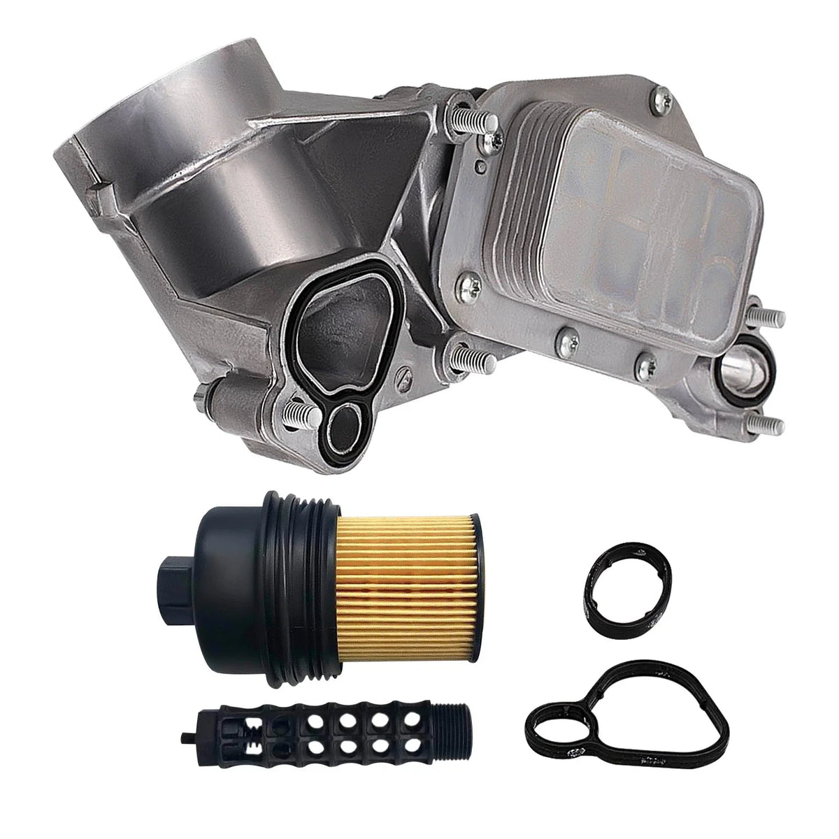 Engine Oil Cooler w/ Filter Assembly for GMC Chevy Cruze Sonic Pontiac (2011–2019)