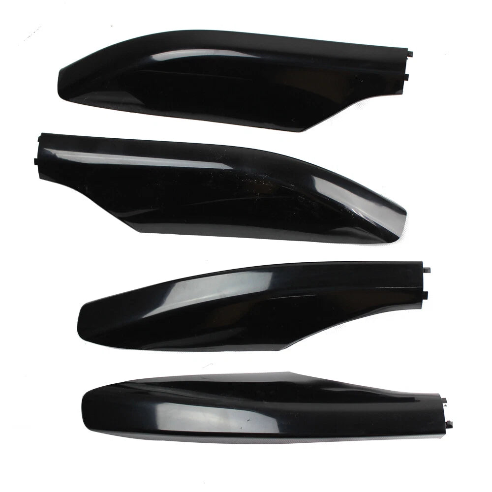 Set of 4 Roof Rack Rail End Cover Shells for Toyota Prado FJ120 (2003–2009)