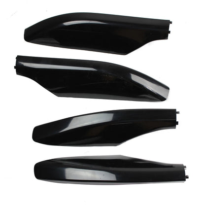 Set of 4 Roof Rack Rail End Cover Shells for Toyota Prado FJ120 (2003–2009)