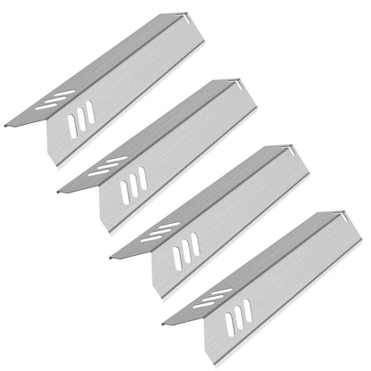 Set of 4 Grill Heat Plates Shield Burner Covers for 15 Inch Grills