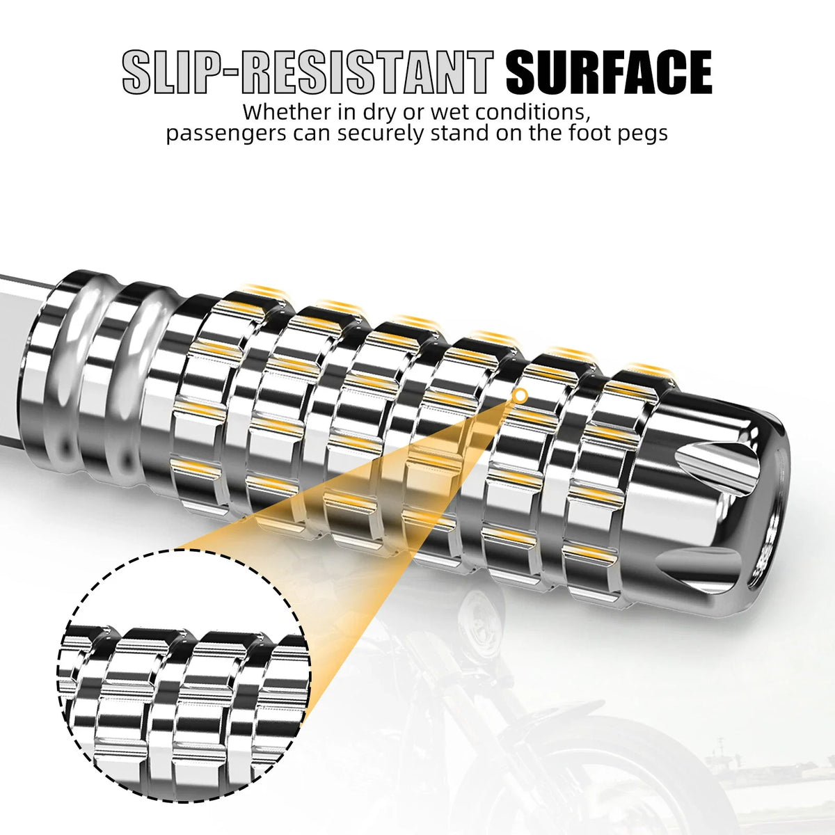 Pair Footrest Footpegs for Harley Seventy Two XL1200V (2014–2017)