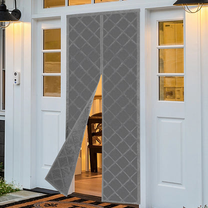 Magnetic Thermal Insulated Door Curtain for Home