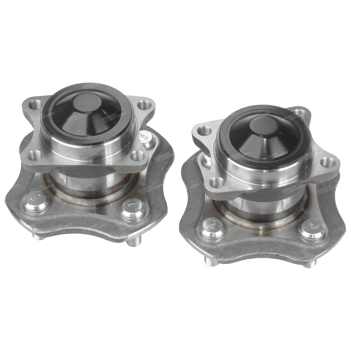 Pair Rear Wheel Bearing Hub Assemblies for Toyota Echo (1999–2005)