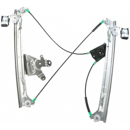 Door Glass Regulator and Motor for Chevy Trailblazer (2002–2009) MLX-SHE690-910R-CL360A54, GM1350145