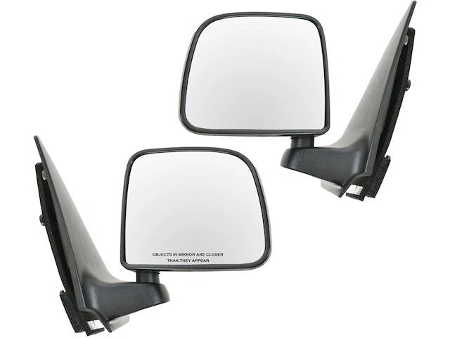 Set of 2 Door Mirrors for Mazda B2500 (1998) 89325QTRW