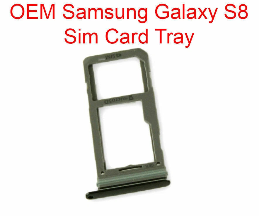 Dual Sim Card + Micro SD Holder Slot Tray for Samsung Galaxy S8 S8+
