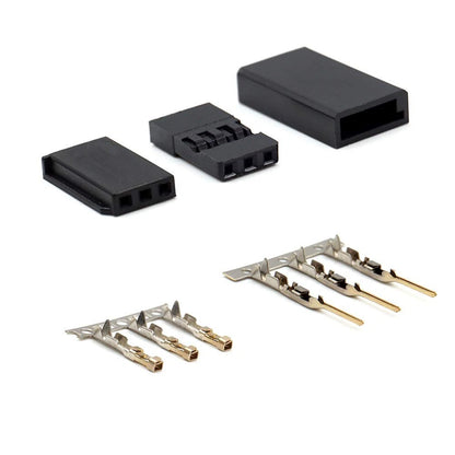 Set of 30 Servo Plug Male Female Connector Crimp Pin Kit