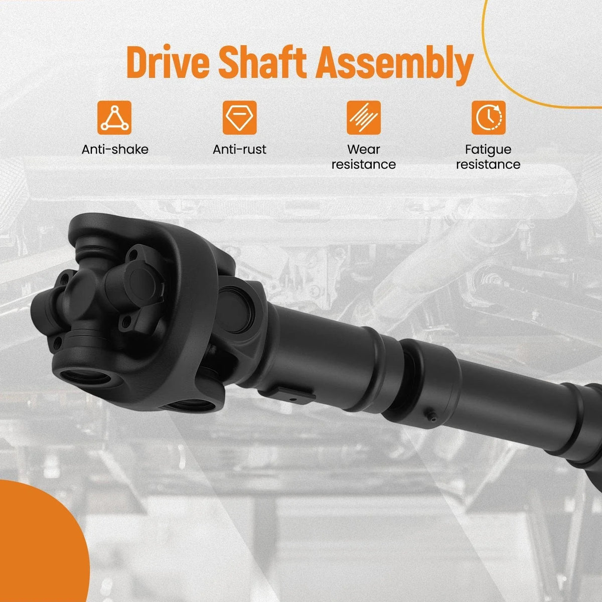 Drive Shaft Rear for Jeep Wrangler YJ (1994–1995) 4WD