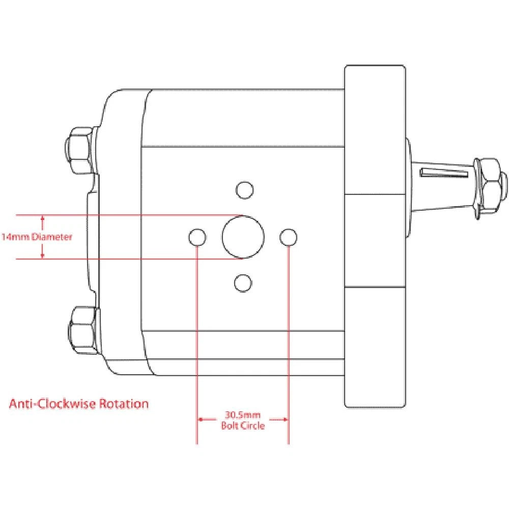 Hydraulic Pump for New Holland TN75SA TN80F TN85FA TN90F TN95F TN95FA