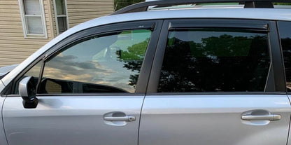 AVS Smoke Rain Guards Vent Visors for Subaru Forester (2014–2018) 94375
