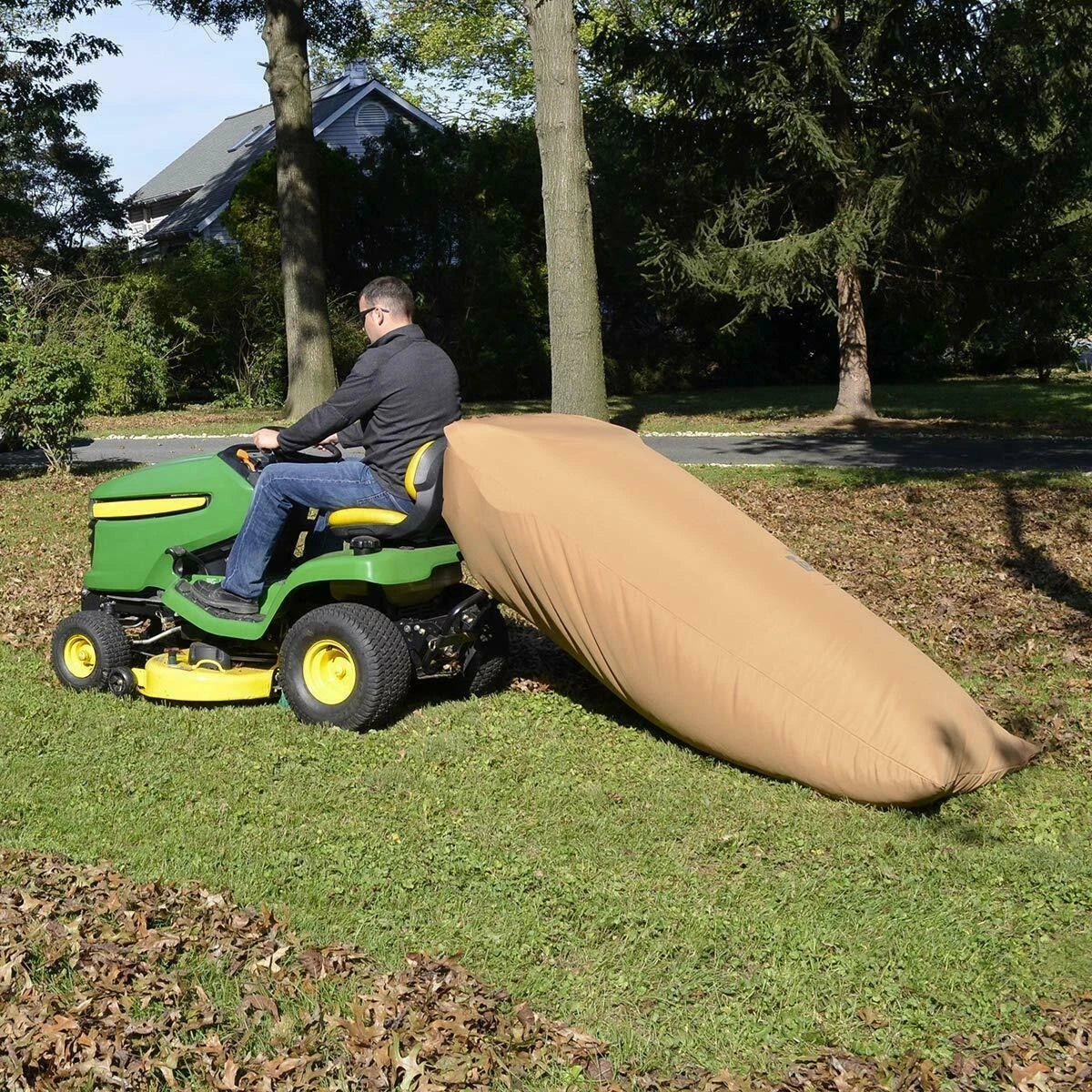 Lawn Tractor Leaf Bag for Riding Mower (400 Gallons)