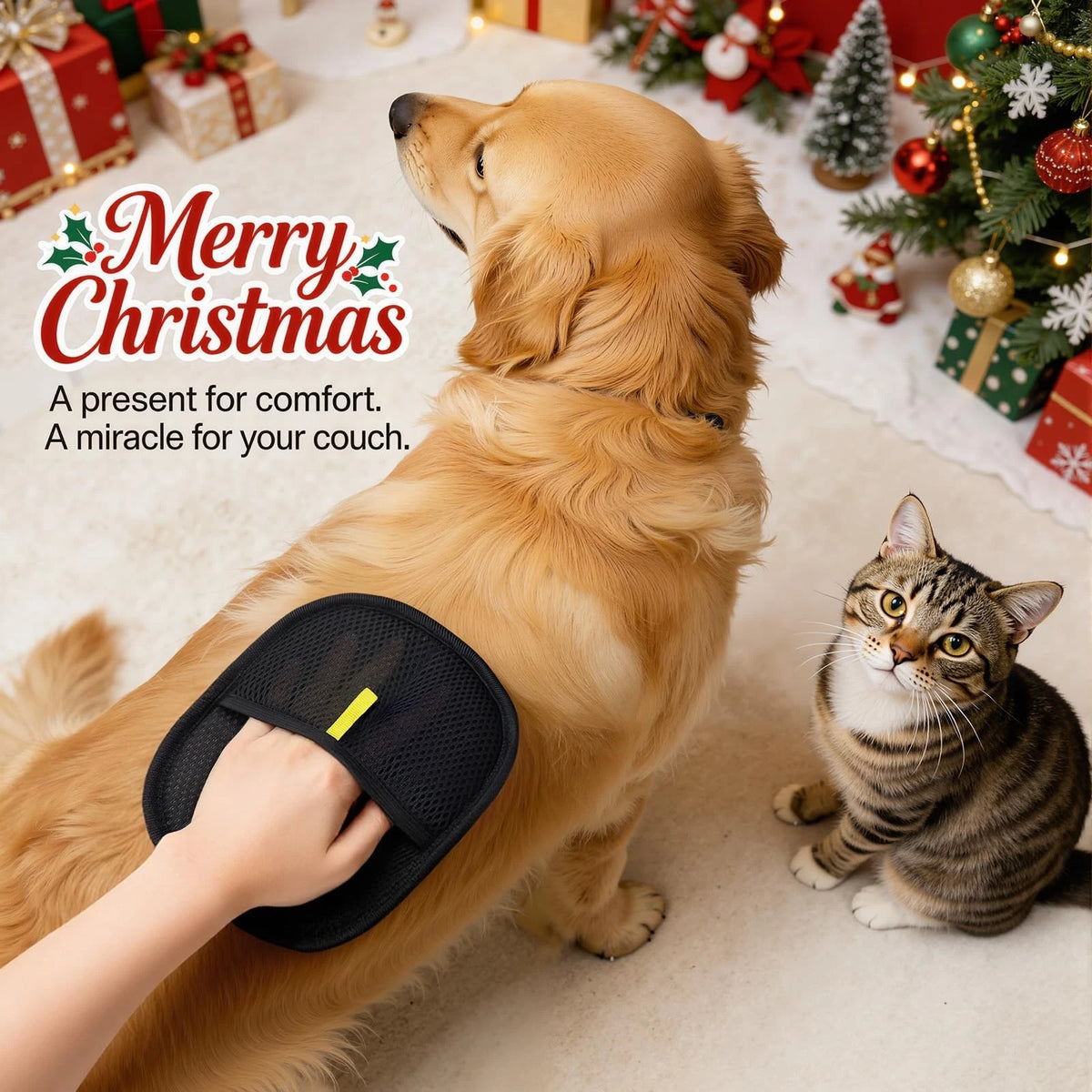 2X Pet Hair Removal Glove for Cats & Dogs (2010–2023)