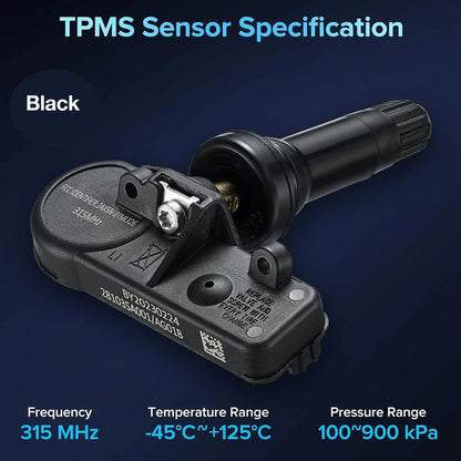 4PCS OEM TPMS Tire Pressure Sensors for 2015–2019 Subaru WRX (2015–2019)