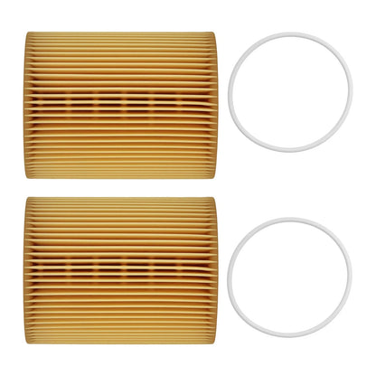 2X Oil Filter HU925/4Y for Volvo S60 S80 V60 V70 XC60 XC70 (2007–2016)