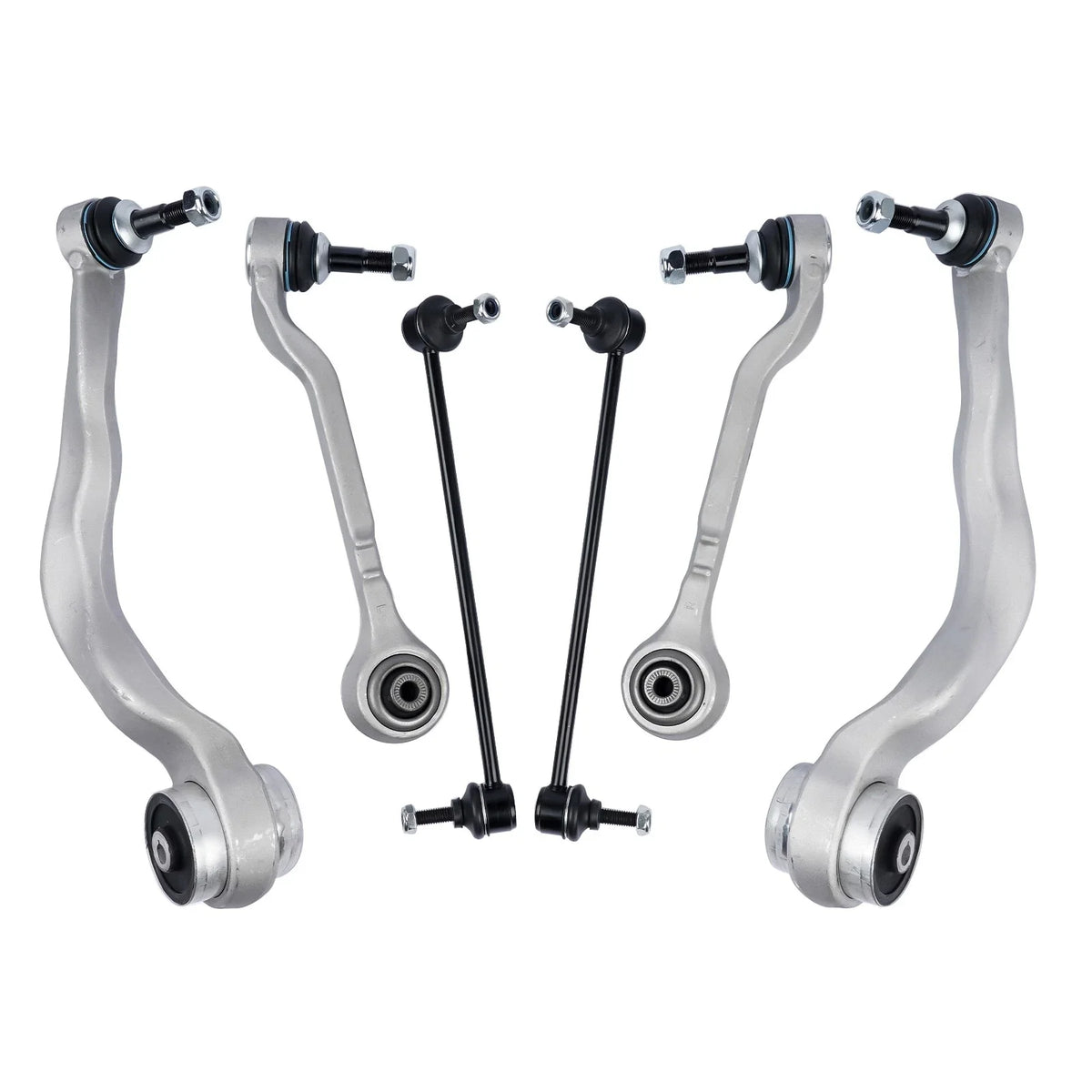 Set of 6 Control Arms w/ Sway Bar Links for BMW F34 (2013–2020)