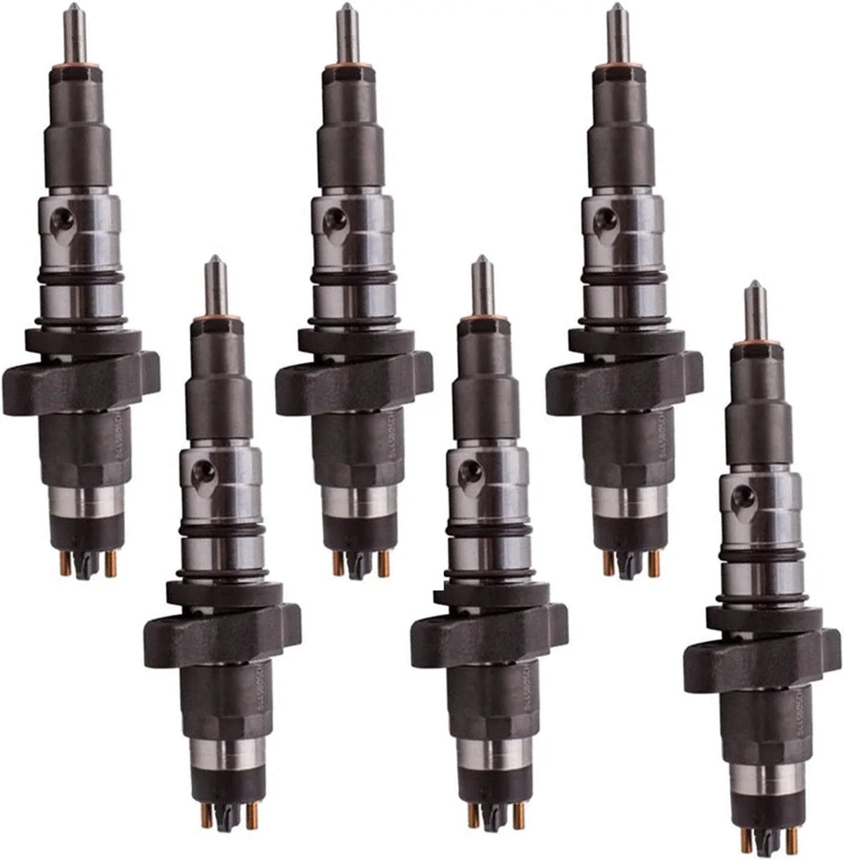 6X Fuel Injector 0445120032, 3968158 for Cummins 5.9L 6BT (2004–2009)