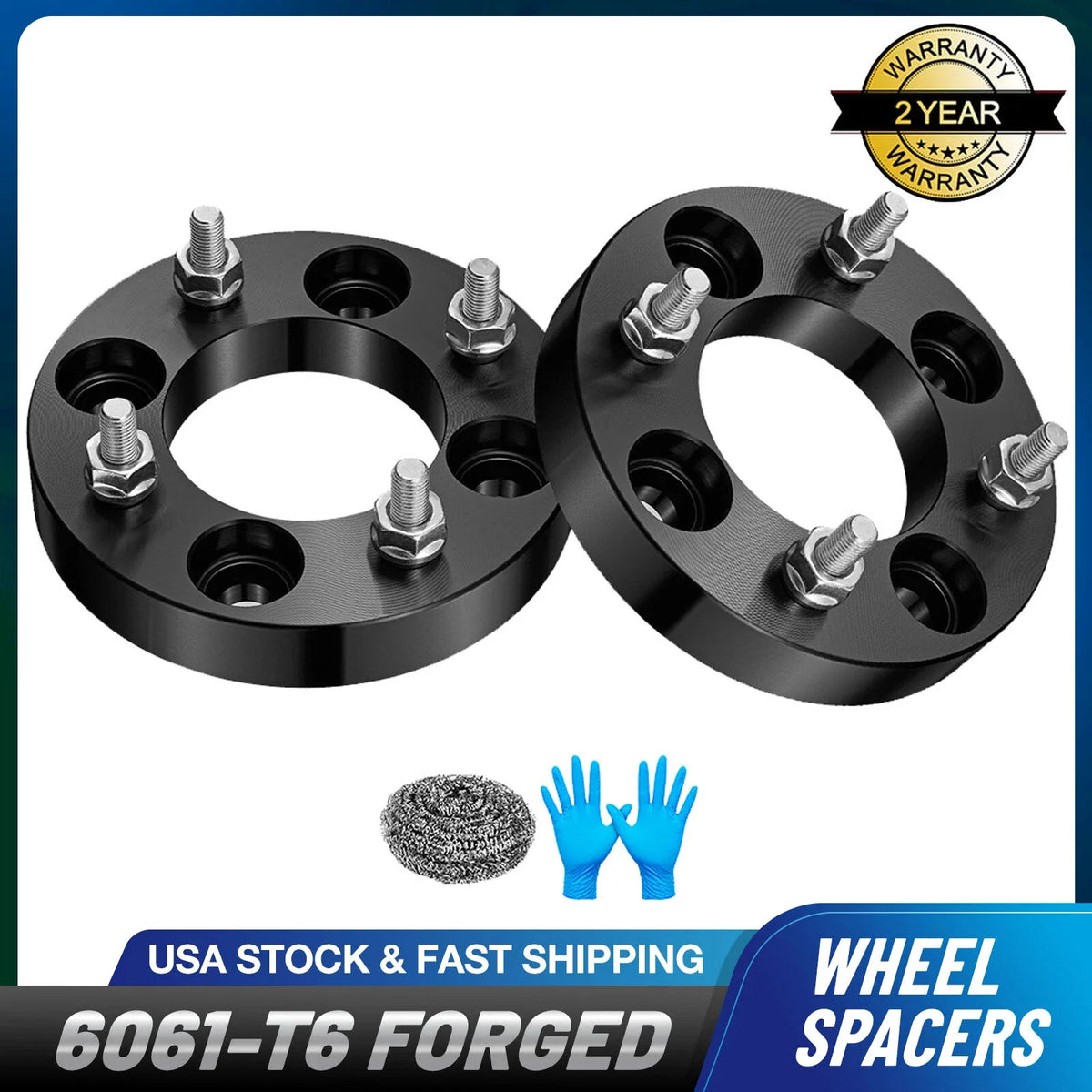 2PCS 1" Wheel Spacers for Yamaha Grizzly 400-700