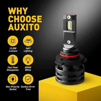 AUXITO 9006 9005 LED Headlight Bulbs for