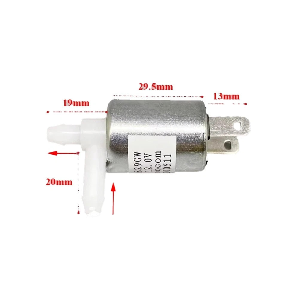 2X Mini Electric Solenoid Valves DC 12V Normally Closed for Water or Air