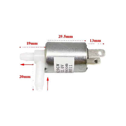 2X Mini Electric Solenoid Valves DC 12V Normally Closed for Water or Air