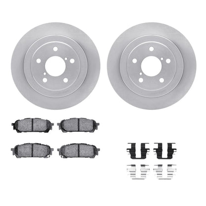 Brake Rotor Set with Pads for Subaru Impreza (2003–2007) ALX-PAU-DF-6512-13077-CLA1