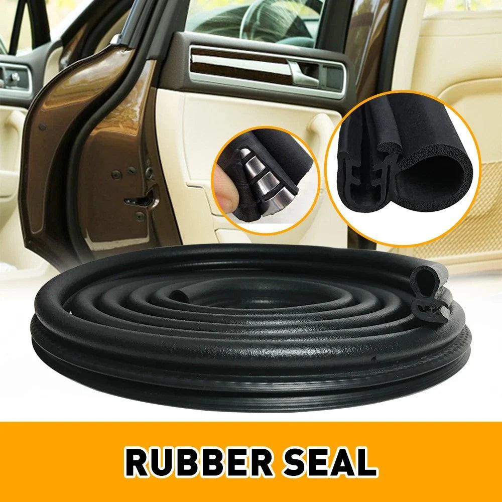 Set of 2 Weather Strip Rubber Seal for Car SU (10FT)