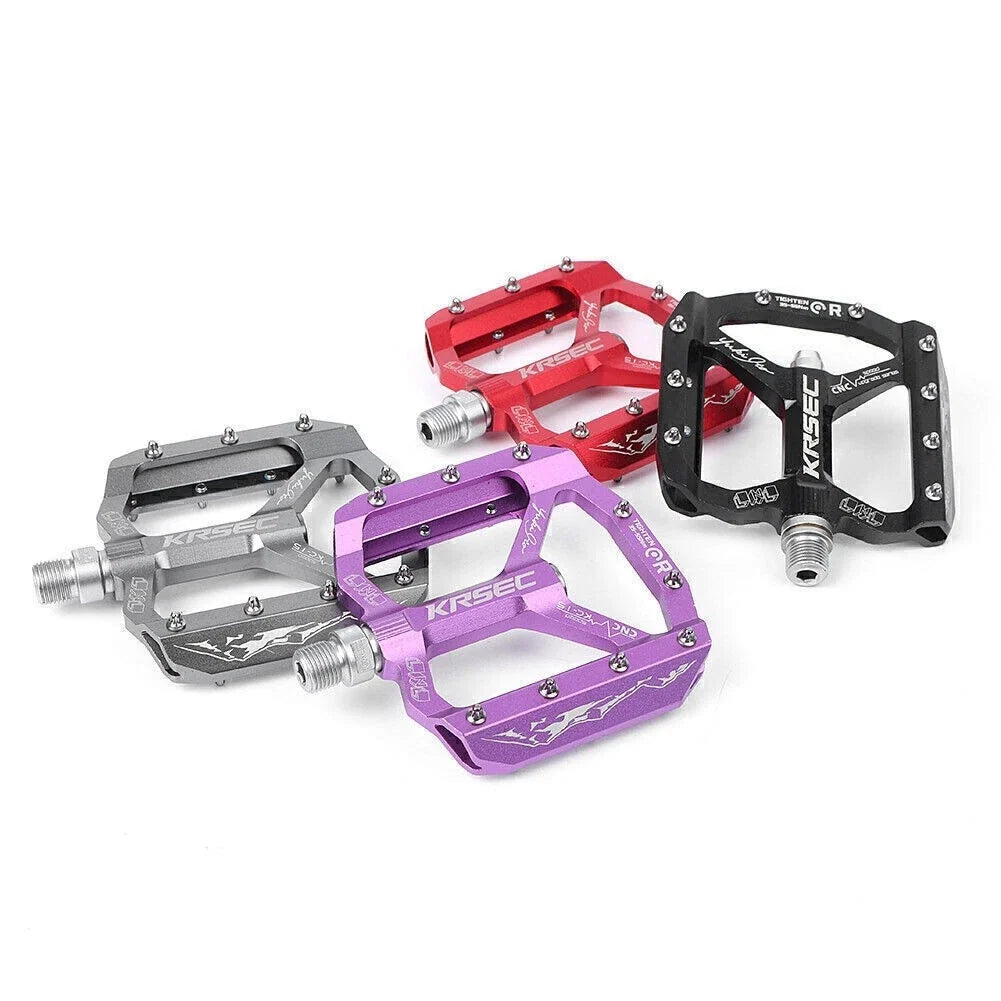 Aluminum Flat Pedals for MTB Mountain Road Bike