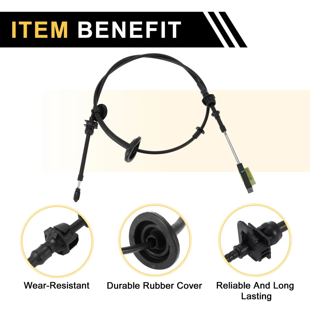 Transmission Gear Shifter Cable for Ford Excursion (2000–2005) 5.4L 6.0L 7.3L