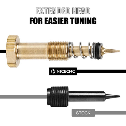 Air Fuel Mixture Screw Kit 13279-47070 for Suzuki DR650S DR650SE (1996–2023)