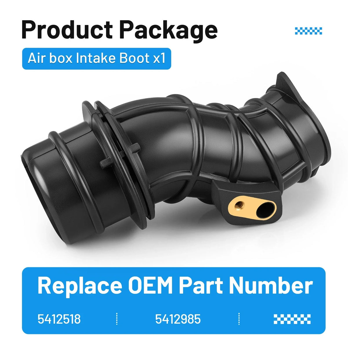 Throttle Body Boot for Polaris Sportsman 700 EFI, 800 EFI (2004–2010)