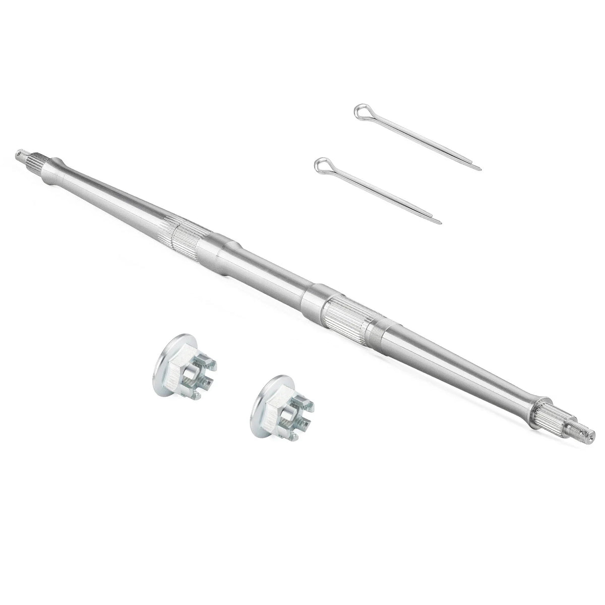 Rear Wheel Axle Shaft w/ Nut Pin for Yamaha Raptor 700 YFM700 YFM700R (2006–2025)