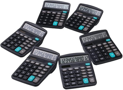 Desk Calculator with Big Buttons and Large Display for Office Use