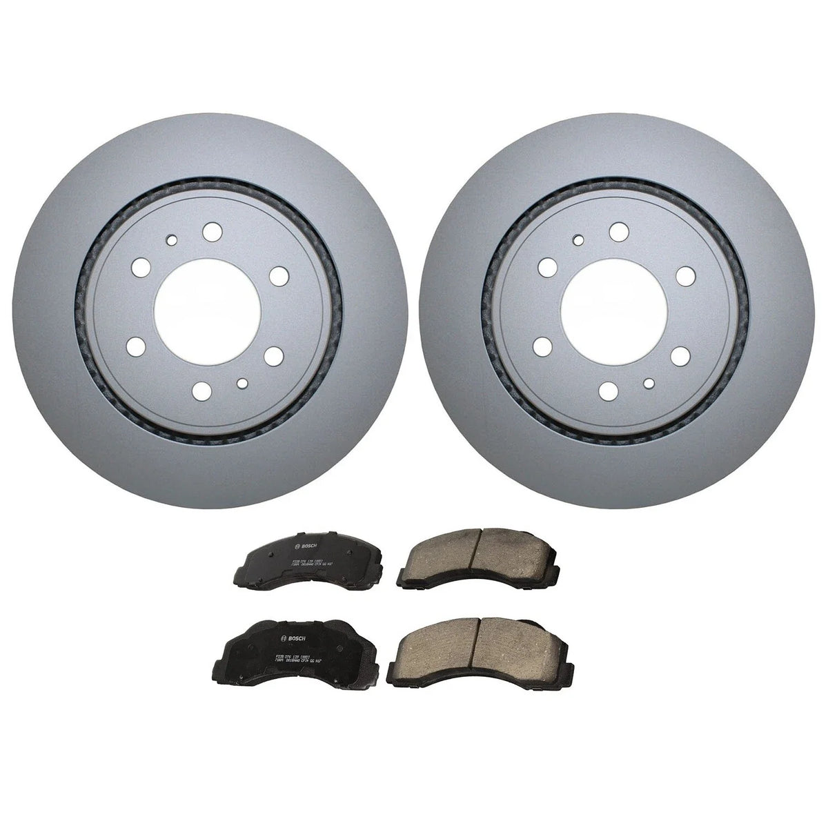Front Brake Kit 350mm Rotors & Bosch Ceramic Pads for Expedition F-150 (1997–2023)
